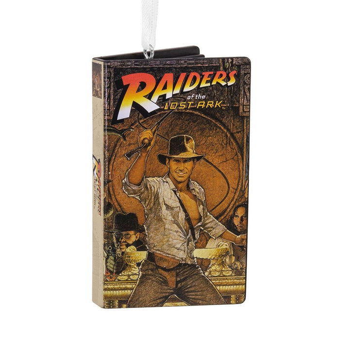 Hallmark : Indiana Jones™ Retro Video Cassette Case Hallmark Ornament - Hallmark : Indiana Jones™ Retro Video Cassette Case Hallmark Ornament