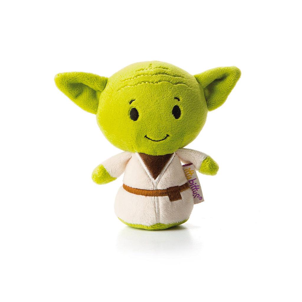 Baby Yoda plush in his cot • Magic Plush