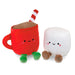 Hallmark : Large Better Together Cocoa & Marshmallow Magnetic Plush Pair, 12" - Hallmark : Large Better Together Cocoa & Marshmallow Magnetic Plush Pair, 12"