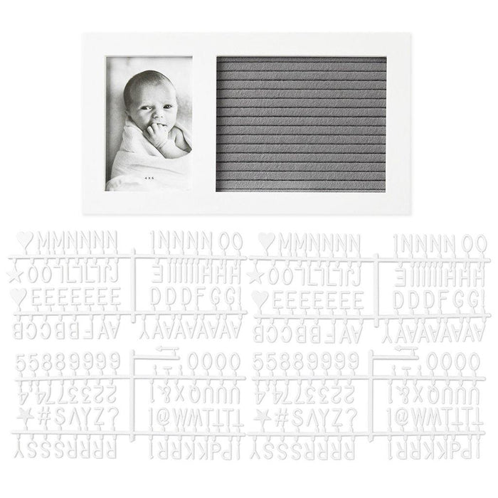 Hallmark : Letter Board Announcement Picture Frame, 4x6 -