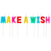 Hallmark : "Make a Wish" Assorted Color Birthday Candles, Set of 9 - Hallmark : "Make a Wish" Assorted Color Birthday Candles, Set of 9