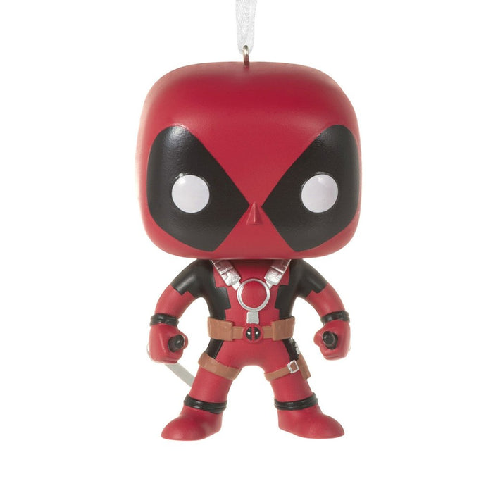 Hallmark : Marvel Deadpool Funko POP!® Hallmark Ornament - Hallmark : Marvel Deadpool Funko POP!® Hallmark Ornament