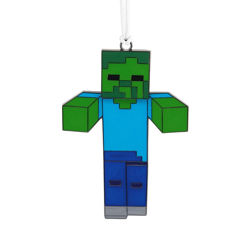 Hallmark : Mincraft Zombie Moving Metal Hallmark Ornament - Hallmark : Mincraft Zombie Moving Metal Hallmark Ornament