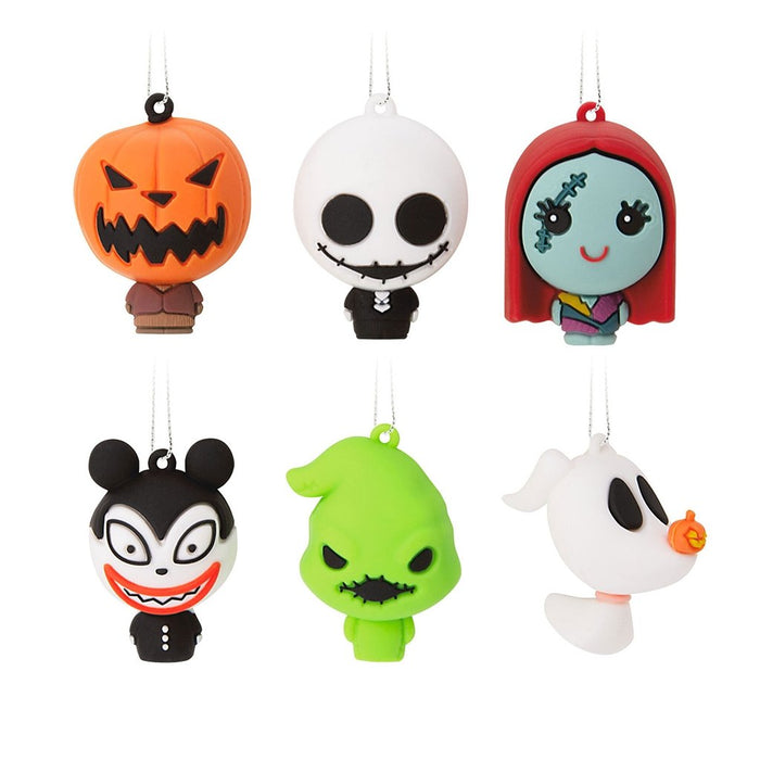 Hallmark : Mini Disney Tim Burton's The Nightmare Before Christmas Shatterproof Hallmark Ornaments, Set of 6 - Hallmark : Mini Disney Tim Burton's The Nightmare Before Christmas Shatterproof Hallmark Ornaments, Set of 6