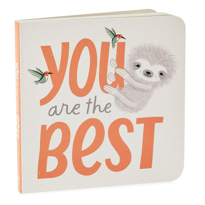 Hallmark : MopTops Sloth Stuffed Animal With You Are the Best Board Book -