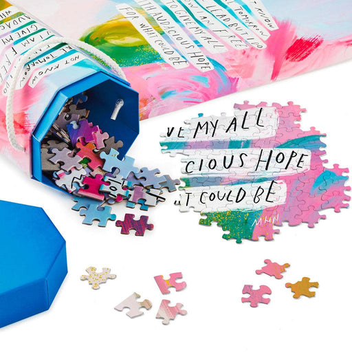 Hallmark : Morgan Harper Nichols Audacious Hope 550-Piece Jigsaw Puzzle -