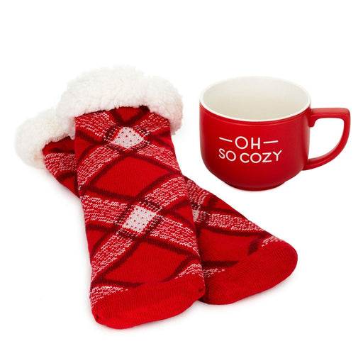 Hallmark : Mug and Plush Socks Cozy for Christmas Bundle - Hallmark : Mug and Plush Socks Cozy for Christmas Bundle - Annies Hallmark and Gretchens Hallmark, Sister Stores