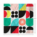 Hallmark : Multicolor Mod Dinner Napkins, Set of 16 - Hallmark : Multicolor Mod Dinner Napkins, Set of 16