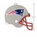 Hallmark : NFL New England Patriots Football Helmet Metal Hallmark Ornament - Hallmark : NFL New England Patriots Football Helmet Metal Hallmark Ornament