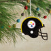 Hallmark : NFL Pittsburgh Steelers Football Helmet Metal Hallmark Ornament - Hallmark : NFL Pittsburgh Steelers Football Helmet Metal Hallmark Ornament