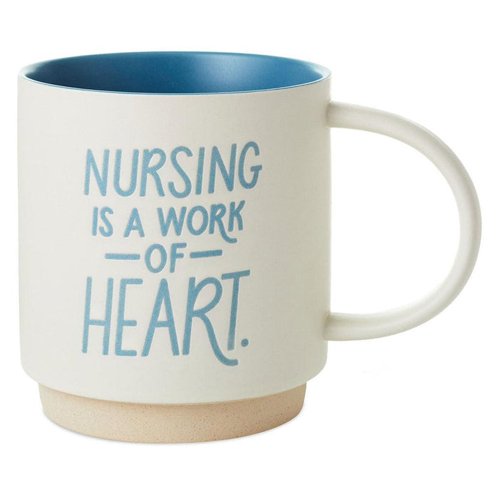 Hallmark : Nursing Is a Work of Heart Mug, 16 oz. -