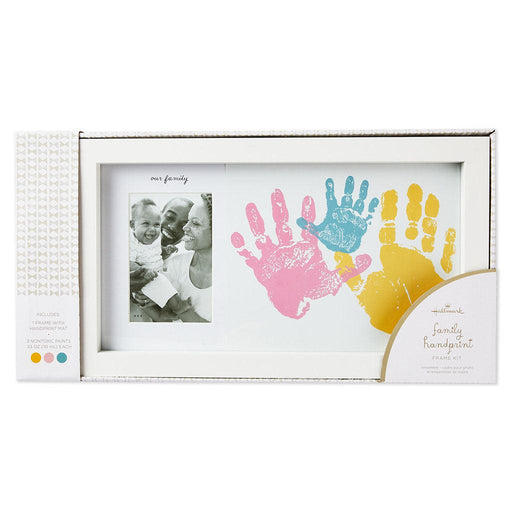 Hallmark : Our Family Handprint Picture Frame Kit, 4x6 -
