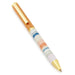 Hallmark : Peach and Pastel Striped Pen -