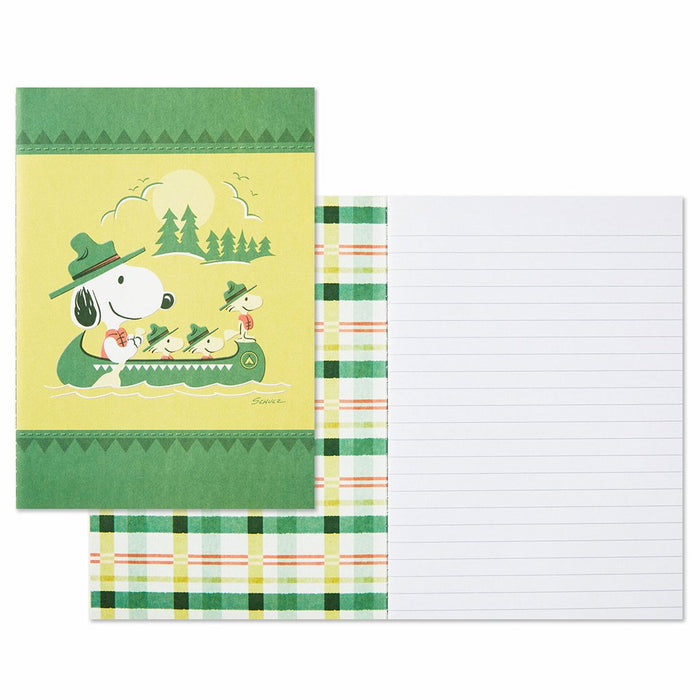 Hallmark : Peanuts® Beagle Scouts Assorted Notebooks, Pack of 3 - Hallmark : Peanuts® Beagle Scouts Assorted Notebooks, Pack of 3