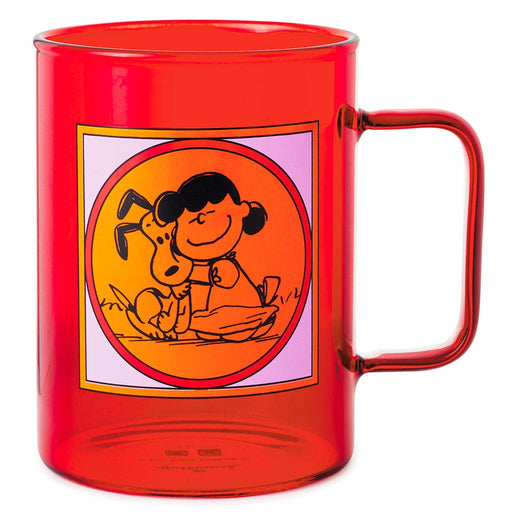 Hallmark : Peanuts® Happiness Is a Warm Puppy Glass Mug, 20 oz. -