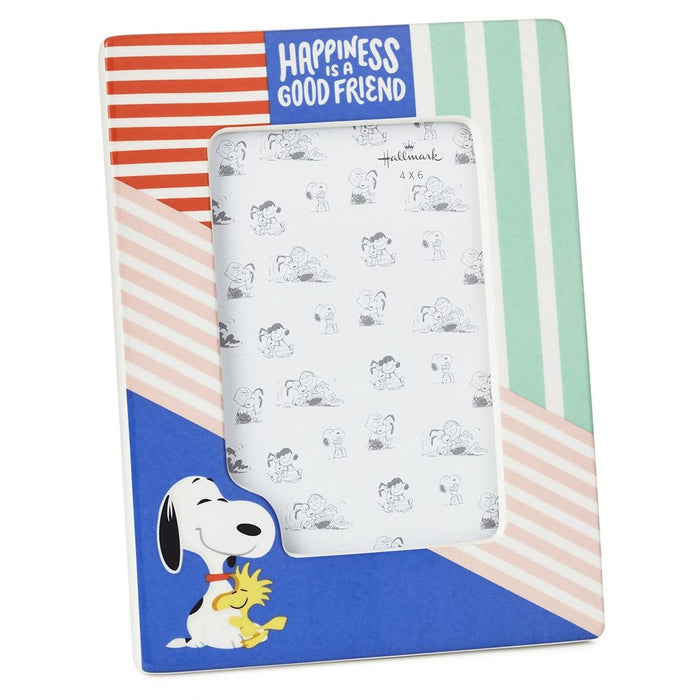 Hallmark : Peanuts® Happiness Is Snoopy and Woodstock Picture Frame, 4x6 -