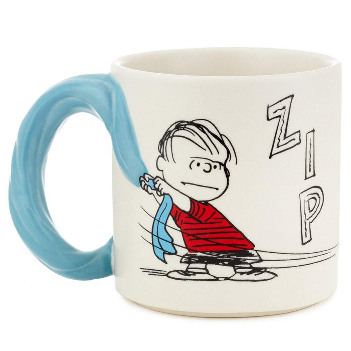 Hallmark : Peanuts® Linus and Snoopy Dimensional Blanket Mug, 17 oz. -