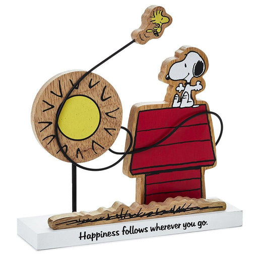 Hallmark : Peanuts® Snoopy and Woodstock Happiness Figurine, 6.5" -