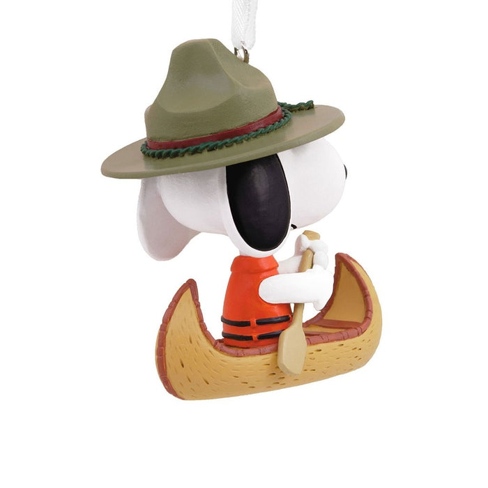 Hallmark : Peanuts® Snoopy in Canoe Hallmark Ornament - Hallmark : Peanuts® Snoopy in Canoe Hallmark Ornament