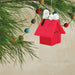 Hallmark : Peanuts Snoopy On Red Doghouse Hallmark Ornament -