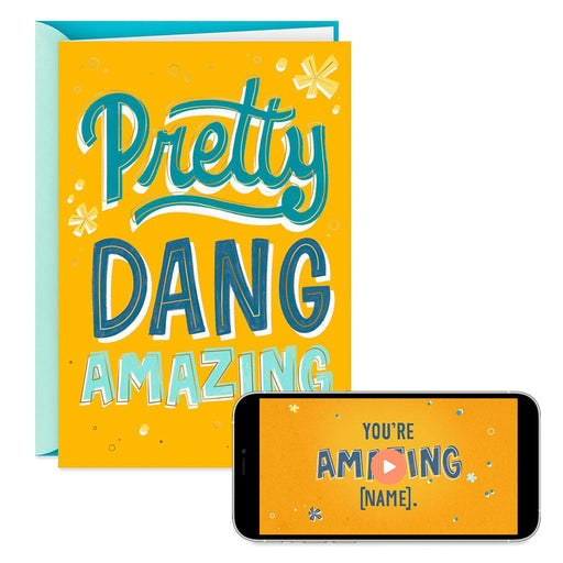 Hallmark : Pretty Dang Amazing Video Greeting Card -