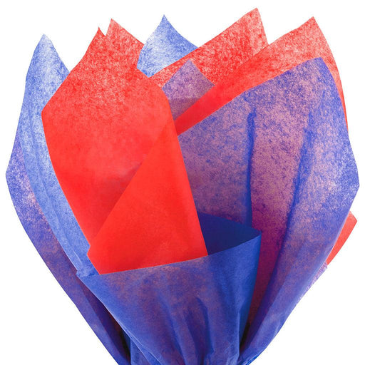 Hallmark : Red and Blue 2-Pack Tissue Paper, 6 sheets - Hallmark : Red and Blue 2-Pack Tissue Paper, 6 sheets - Annies Hallmark and Gretchens Hallmark, Sister Stores