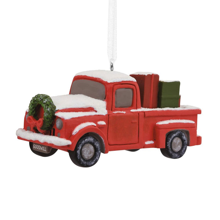 Hallmark : Red Pickup Truck Hallmark Ornament - Hallmark : Red Pickup Truck Hallmark Ornament