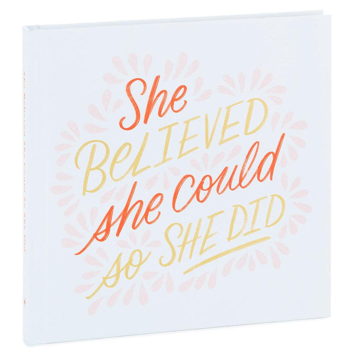 Hallmark : She Believed She Could So She Did Book -