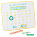 Hallmark : So Excited to Meet You Magnetic Baby Countdown Board -