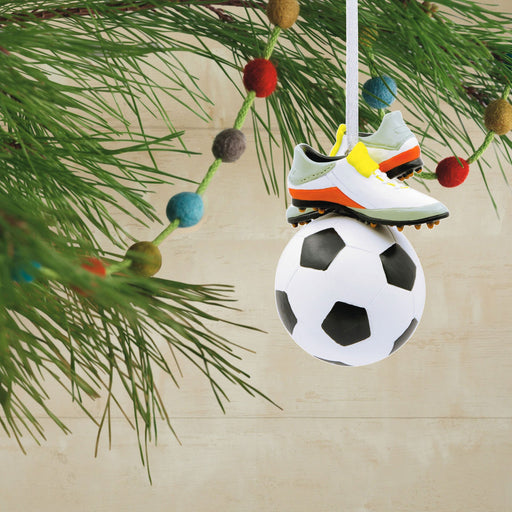 Hallmark : Soccer Ball and Cleats Hallmark Ornament - Hallmark : Soccer Ball and Cleats Hallmark Ornament