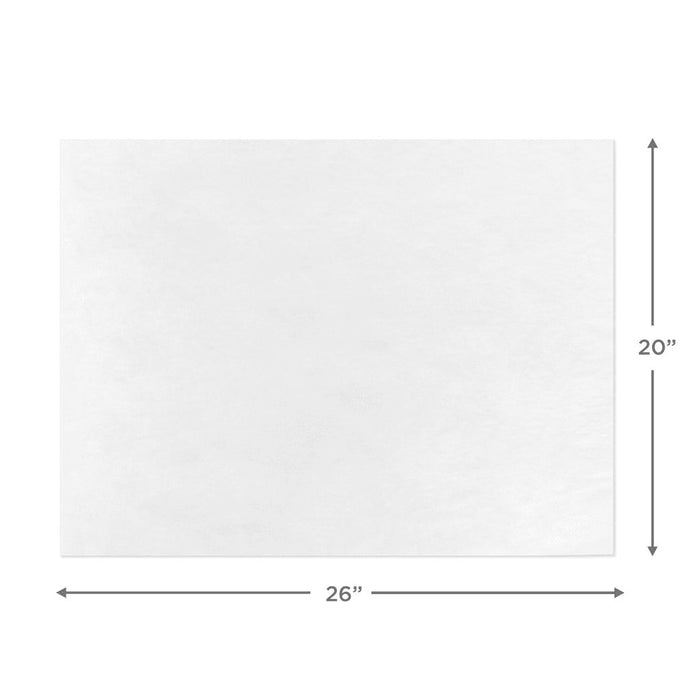 Hallmark : Solid White Tissue Paper, 8 sheets -