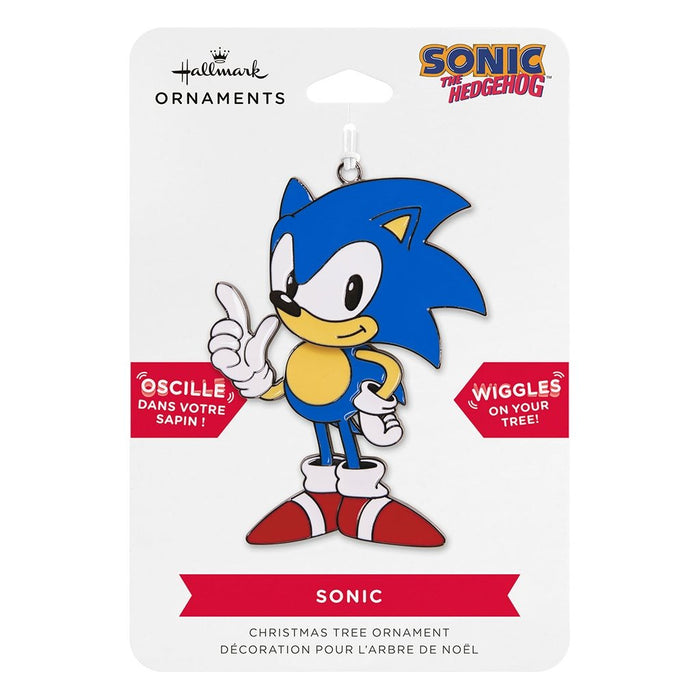 Hallmark : Sonic the Hedgehog™ Moving Metal Hallmark Ornament - Hallmark : Sonic the Hedgehog™ Moving Metal Hallmark Ornament