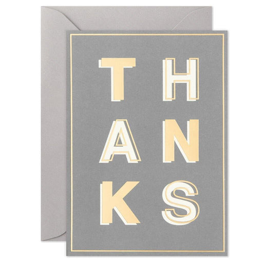 Hallmark : Stacked Thanks Blank Thank-You Notes, Pack of 10 -