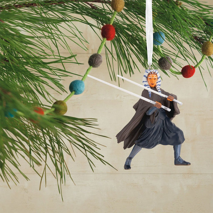 Hallmark : Star Wars: Ahsoka™ Ahsoka Tano™ Hallmark Ornament - Hallmark : Star Wars: Ahsoka™ Ahsoka Tano™ Hallmark Ornament