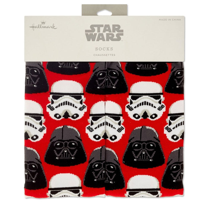 Hallmark : Star Wars™ Darth Vader™ And Stormtrooper™ Crew Socks - Hallmark : Star Wars™ Darth Vader™ And Stormtrooper™ Crew Socks