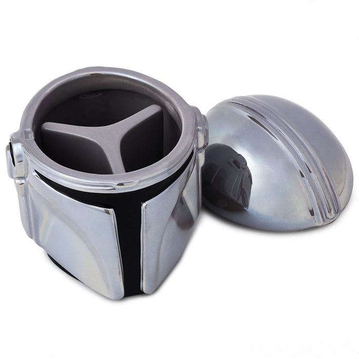 Hallmark : Star Wars: The Mandalorian™ Helmet Sculpted Ceramic Caddy - Hallmark : Star Wars: The Mandalorian™ Helmet Sculpted Ceramic Caddy
