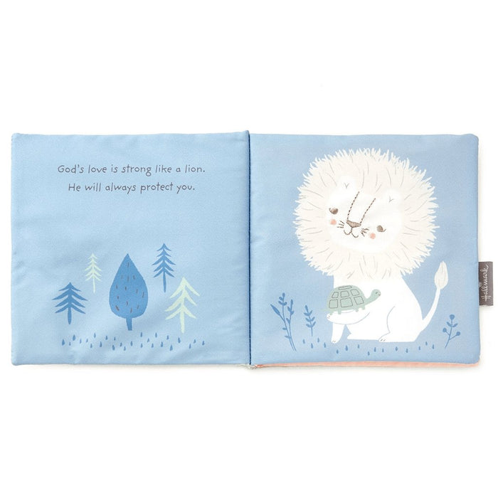 Hallmark : The Lion and The Lamb: A Touch & Feel Book About God's Love Cloth Book -