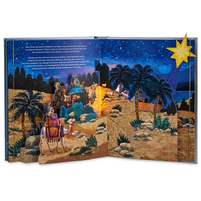 Hallmark : The Nativity Story Pop-Up Book With Light and Sound - Hallmark : The Nativity Story Pop-Up Book With Light and Sound