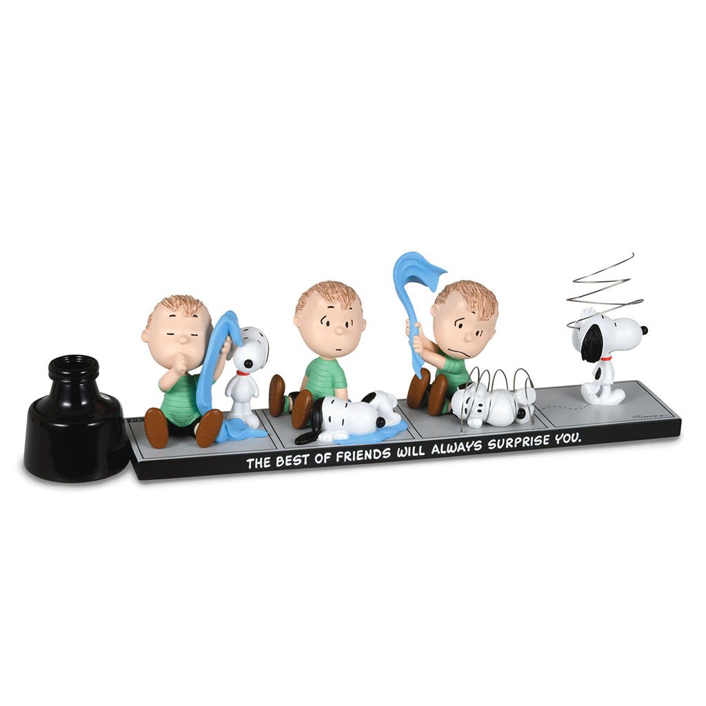 The Peanuts Gallery Best Friends Linus and Snoopy Limited Edition Figurine