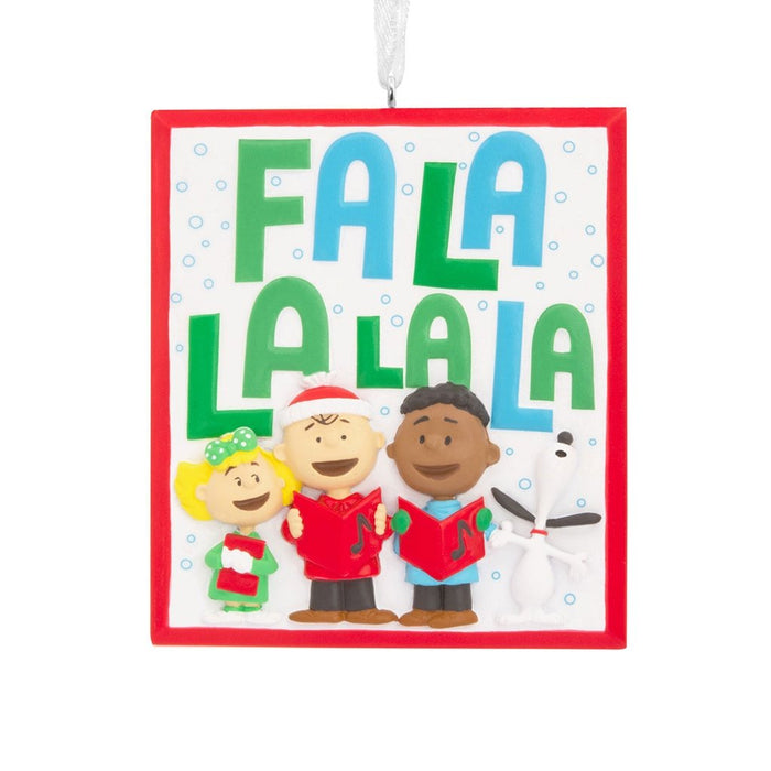 Hallmark : The Peanuts® Gang Carolers Hallmark Ornament - Hallmark : The Peanuts® Gang Carolers Hallmark Ornament