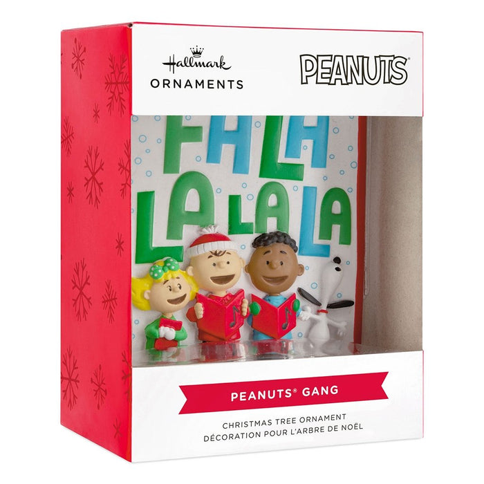 Hallmark : The Peanuts® Gang Carolers Hallmark Ornament - Hallmark : The Peanuts® Gang Carolers Hallmark Ornament