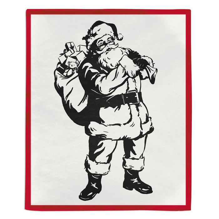 Hallmark : Tis the Season Santa Throw Blanket, 50x60 - Hallmark : Tis the Season Santa Throw Blanket, 50x60