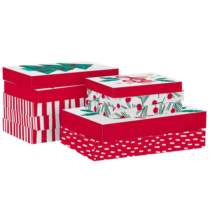 Hallmark : Very Merry 10-Pack Assortment Christmas Gift Boxes - Hallmark : Very Merry 10-Pack Assortment Christmas Gift Boxes