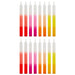 Hallmark : Warm Ombré Stripe Birthday Candles, Set of 16 - Hallmark : Warm Ombré Stripe Birthday Candles, Set of 16