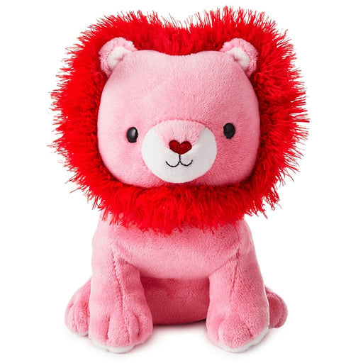 Hallmark : Wild Thing Pink Lion Stuffed Animal, 7" -