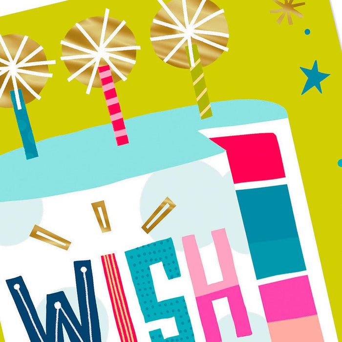 Hallmark : Wish Big Cake Video Greeting Birthday Card -
