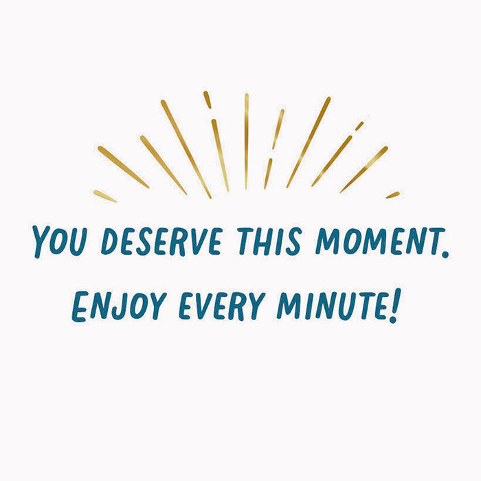 Hallmark : You Deserve This Moment Video Greeting Congratulations Card -
