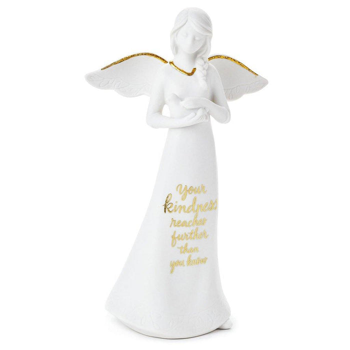 Hallmark : Your Kindness Reaches Angel Figurine, 8.25 - Annies