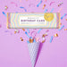 Hammond's Candies : Birthday Cake White Chocolate Bars -