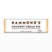 Hammond's Candies : Coconut Cream Pie Milk Chocolate Bar - Hammond's Candies : Coconut Cream Pie Milk Chocolate Bar